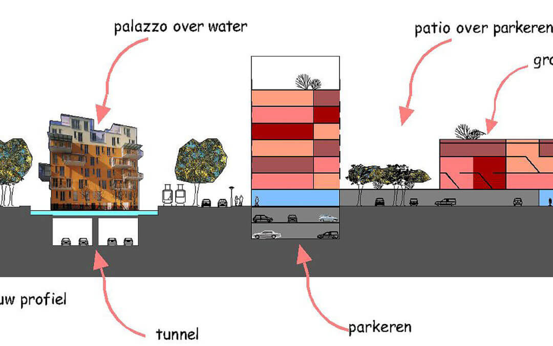 Increasing density along public transport (VELOV)