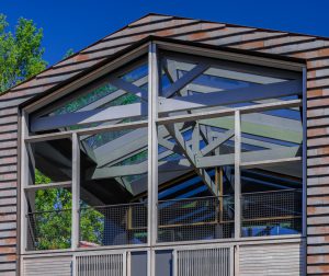 detail kap atelierwoning Het Vierkant