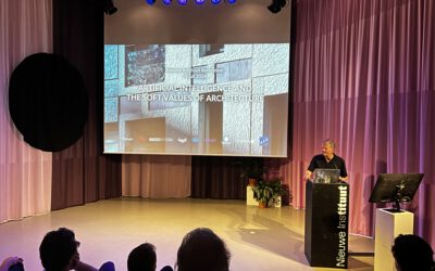 ‘ONMETELIJK BELANGRIJK- artificiële intelligentie en de zachte waarden van de architectuur ‘ geopend in het Nieuwe Instituut in Rotterdam.
