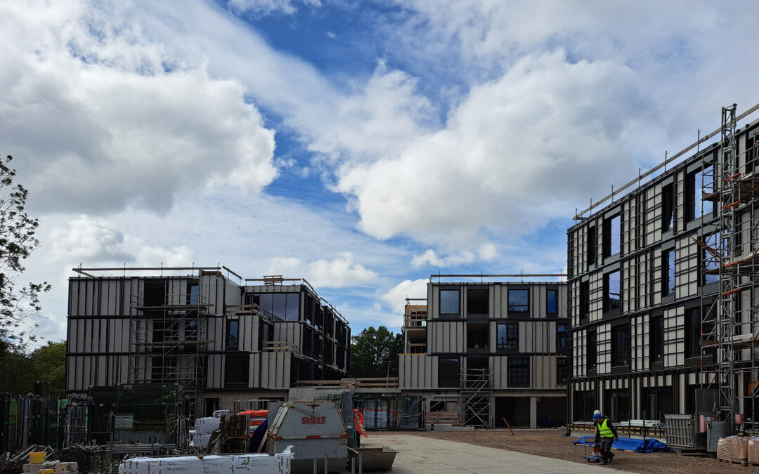 Highest Point Reached at Leythenrode New Construction